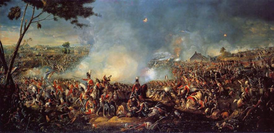 The Battle of Waterloo by William Sadler II
