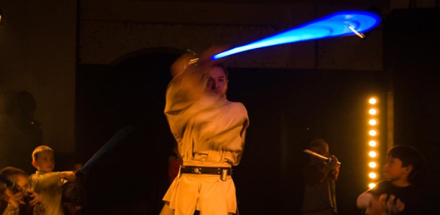Lightsaber lessons