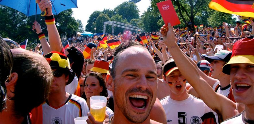 Happy Germany fans