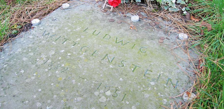Wittgenstein's grave at the Ascension Parish Burial Ground, Cambridge.