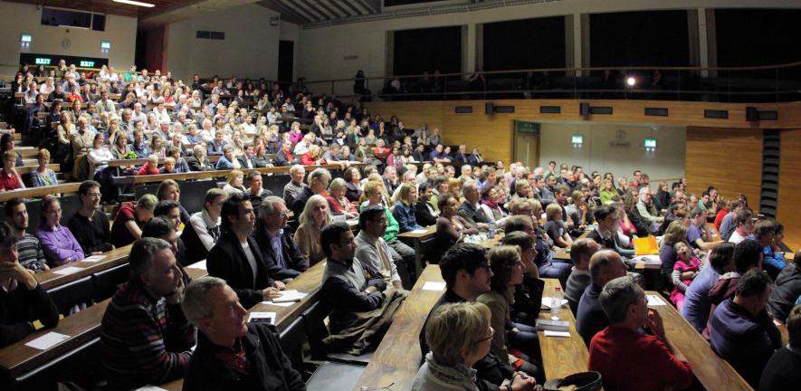 Fully-booked event at the 2011 Festival of Ideas