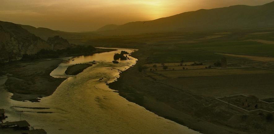 River Dicle from Hasankeyf