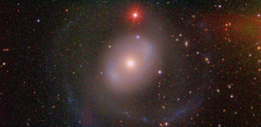The galaxy NGC 4151. Researchers were able to use this galaxy to accumulate data about flares coming from a mysterious X-ray source close to the giant black hole at its centre.