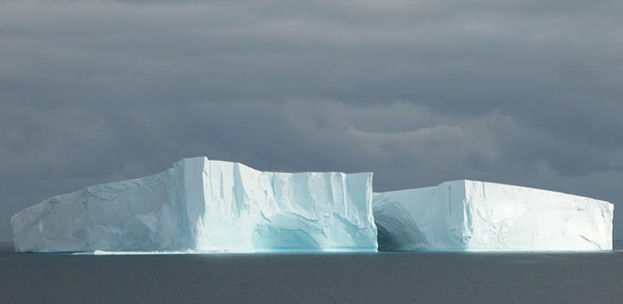 Tabular iceberg. The production of tabular icebergs is a major mechanism of mass loss from the Antarctic Ice Sheet.
