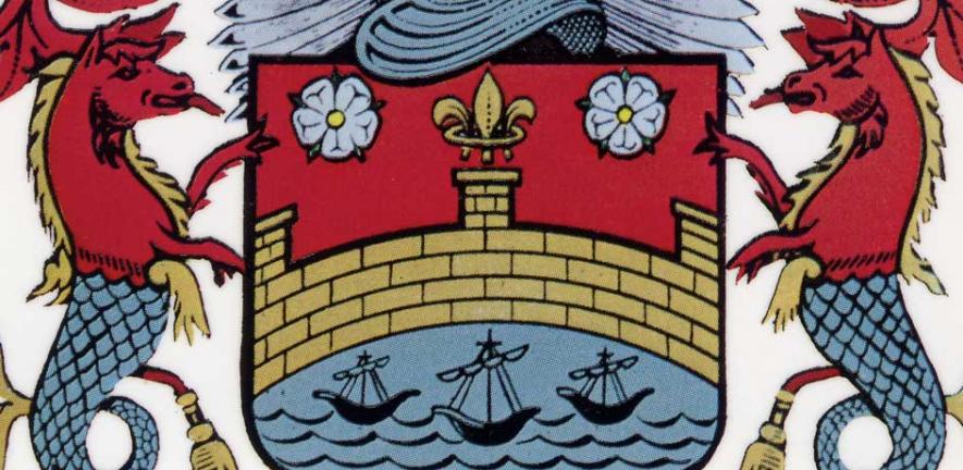 Detail from Cambridge Coat of Arms 