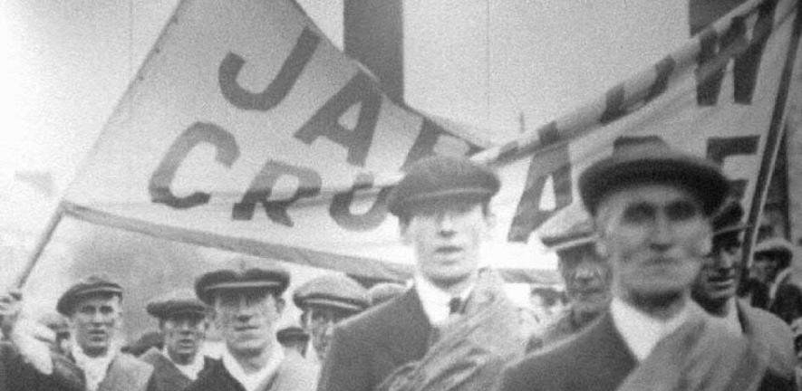 The Jarrow March symbolises austerity in the 1930s