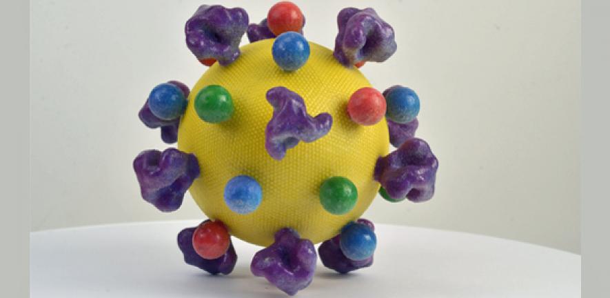 3D print of HIV (edited)