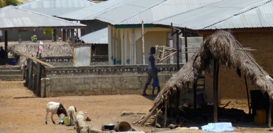 Housing in Kenema, Sierra Leone