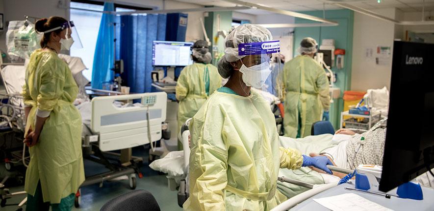 Intensive care unit at Addenbrooke's Hospital