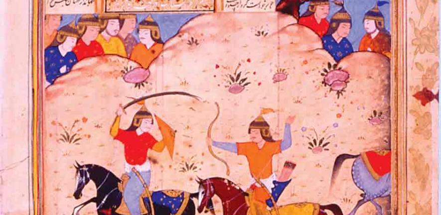 A version of Shahnama: a battle between Iran and Turan