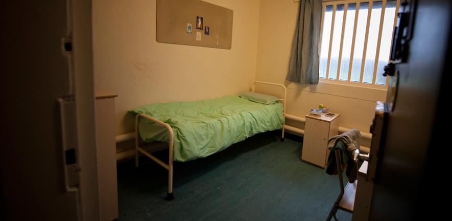 A room in a young offenders institute