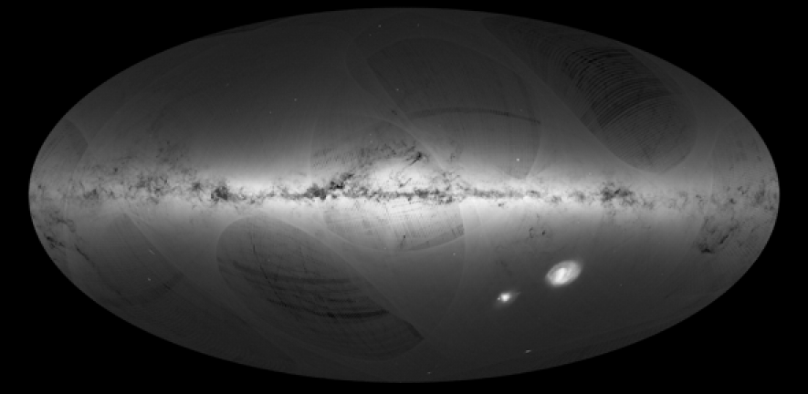 Gaia’s first sky map