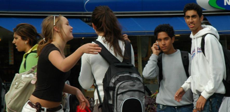 Teenagers in Oslo, Norway