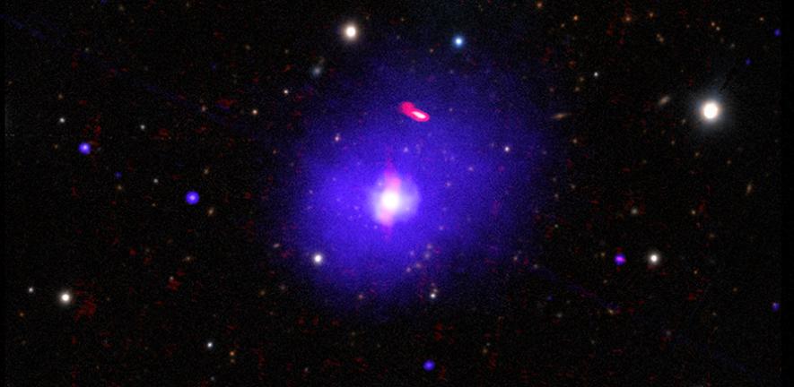 H1821+643, a quasar powered by a supermassive black hole