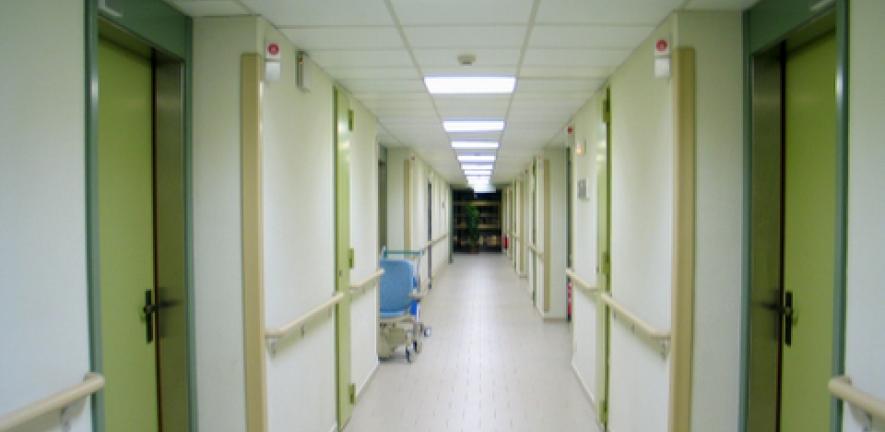 hospital corridor