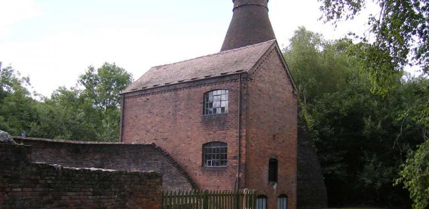 Coalport China Museum - former Coalport Chinaworks - by the River Severn