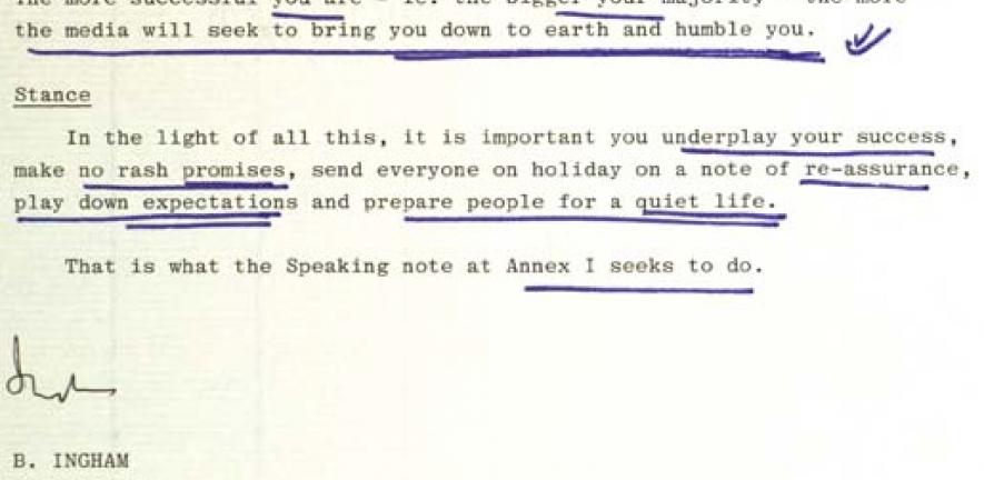 Inside The Landslide Thatcher S Personal Papers For 1983 Opened To The Public University Of Cambridge