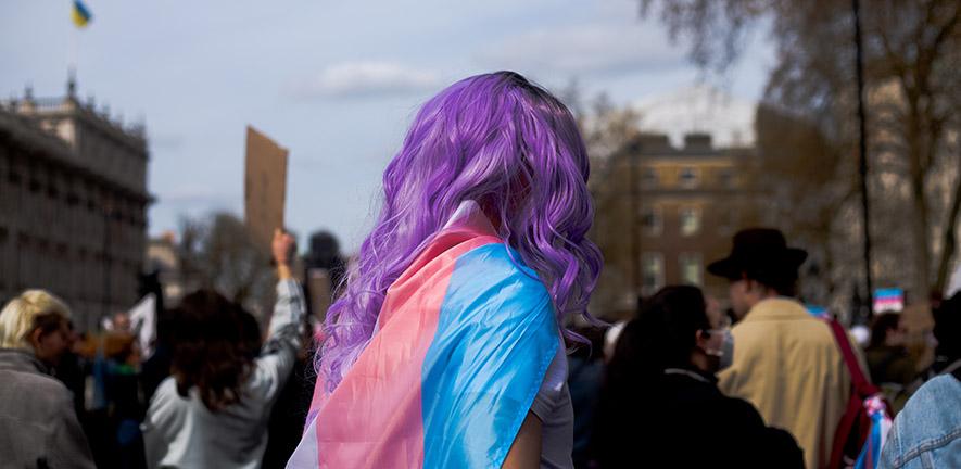 Trans Rights Protest London, April 2022