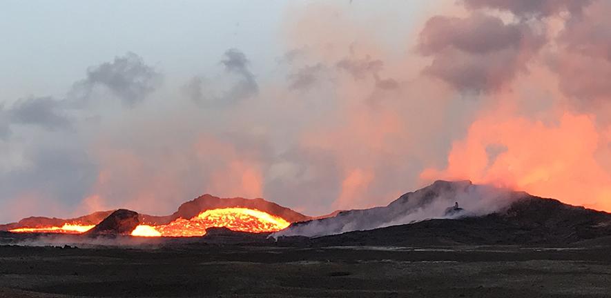 Golden Hour at Kīlauea