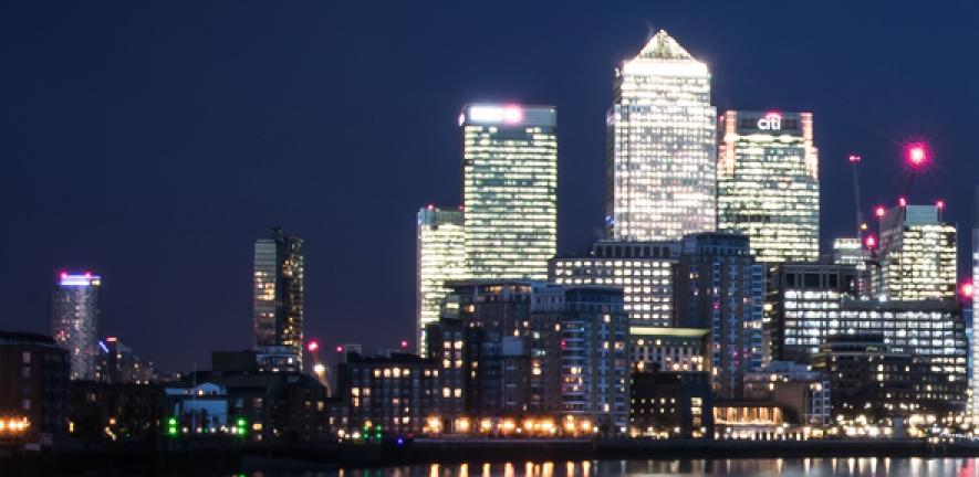 The financial trading centre in the heart of London