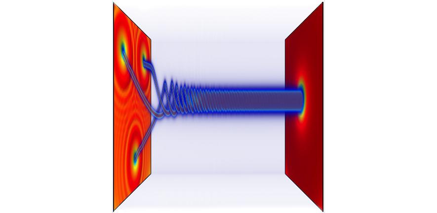 Stable giant quantum vortices 