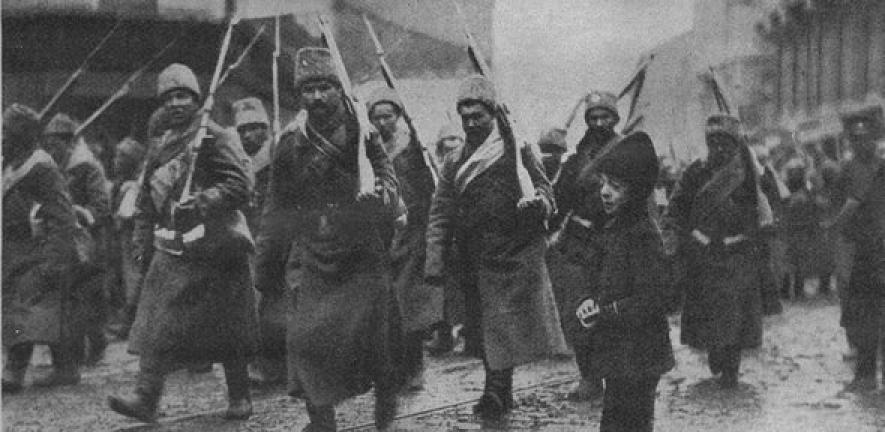 Russian troops entering Lviv