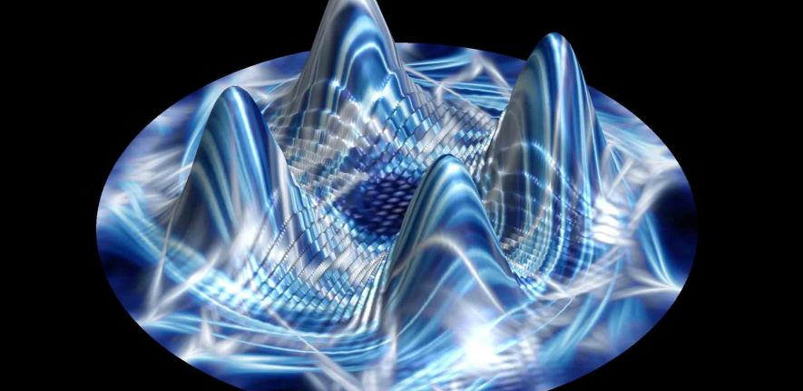 Polariton quantum rivers flow from four hills creating quantum tornadoes in the valley