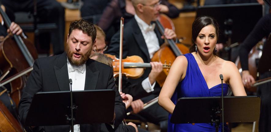 Airam Hernández and Joyce El-Khoury perform Sardanapalo at Staatskapelle Weimar