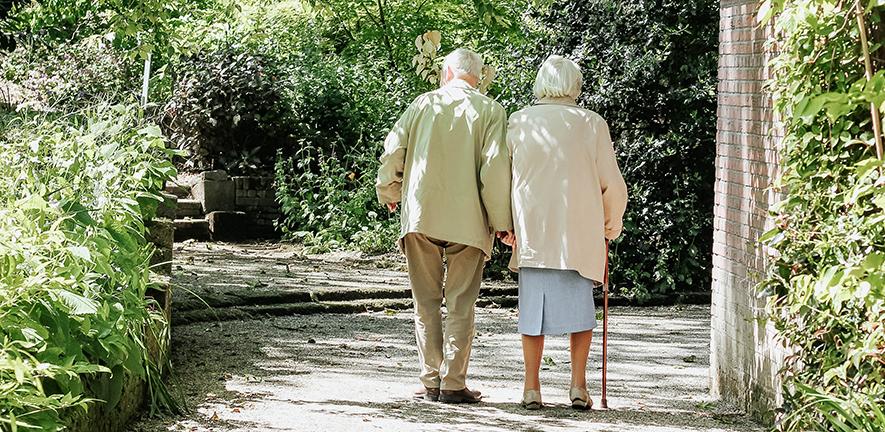 Elderly couple