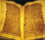 Manuscript of Beowulf, in the British Library