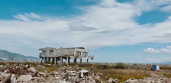 Palu, Indonesia, devastated by an earthquake in 2018