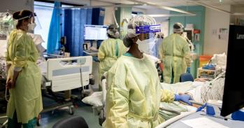 Intensive care unit at Addenbrooke's Hospital