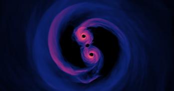 New Simulation Sheds Light on Spiraling Supermassive Black Holes