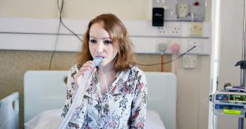 Patient with cystic fibrosis