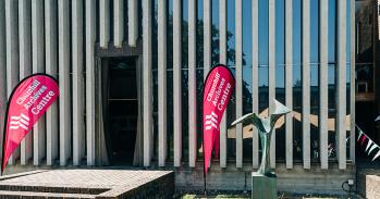 Entrance to The Churchill Archives Centre