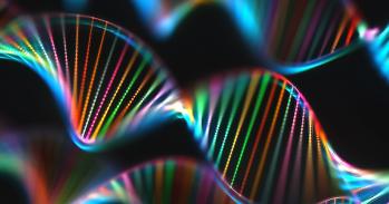 Illustration of DNA molecules
