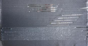 Fabric with electronics woven into it