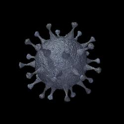 Virus cell illustration