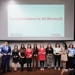 The winners of this year’s Vice-Chancellor’s Social Impact Awards