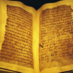 Manuscript of Beowulf, in the British Library