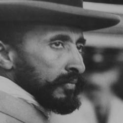 Haile Selassie by Lucien Aigner