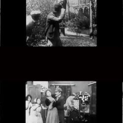 Screenshots from D.W. Griffith’s The Lonely Villa (1909) 