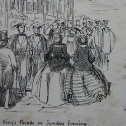 Top hats and crinolines: sketches of typical Cambridge life 