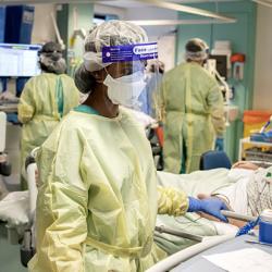 Intensive care unit at Addenbrooke's Hospital