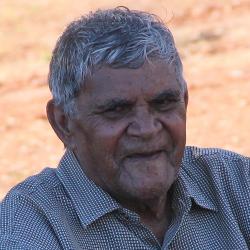 Aubrey Lynch, elder from the Wongatha Aboriginal language group, who participated in the study.