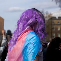 Trans Rights Protest London, April 2022