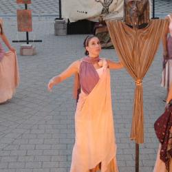 Medea bargains with Aegeus