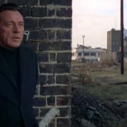 A screenshot from the 1971 British gangster film Villain, starring Richard Burton. Dir. Michael Tuchner