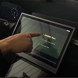 No-touch touchscreen